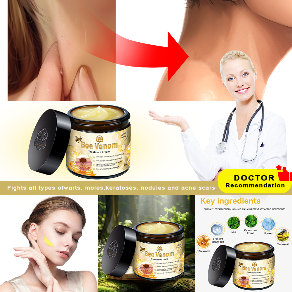 ✨𝑇𝑢𝑟𝑜𝑛𝑢™ Bee Venom Skin Treatment Cream（EMA 𝑅𝑒𝑐𝑜𝑚𝑚𝑒𝑛𝑑𝑒𝑑）